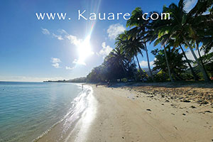 mopeds for rent at Aitutaki Beach Villas